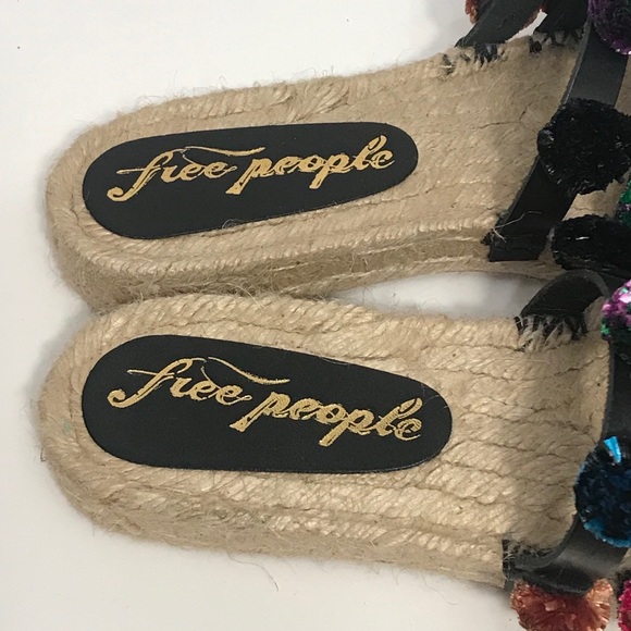 Free People Pom Pom sandals 38 - Picture 12 of 12